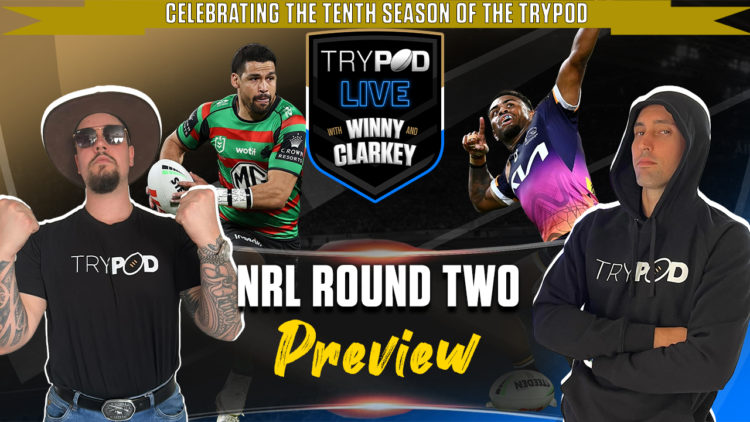 🎧 TryPod LIVE 🖲 🏉💰NRL Round 2 Preview💰🏉